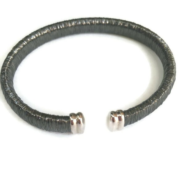 vicenza silver sterling 925 diamond cut bracelet - Picture 5 of 8